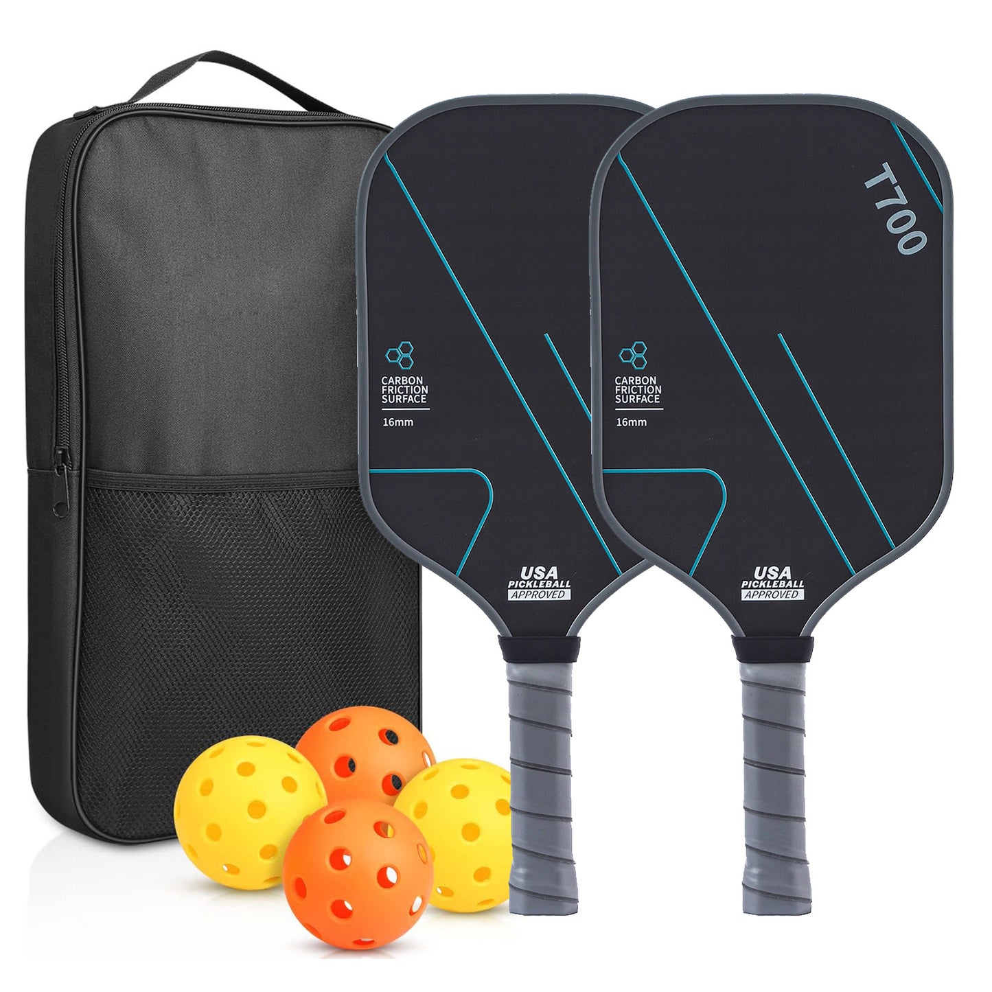 T700 Cloth Pattern Frosted Carbon Fiber Racket