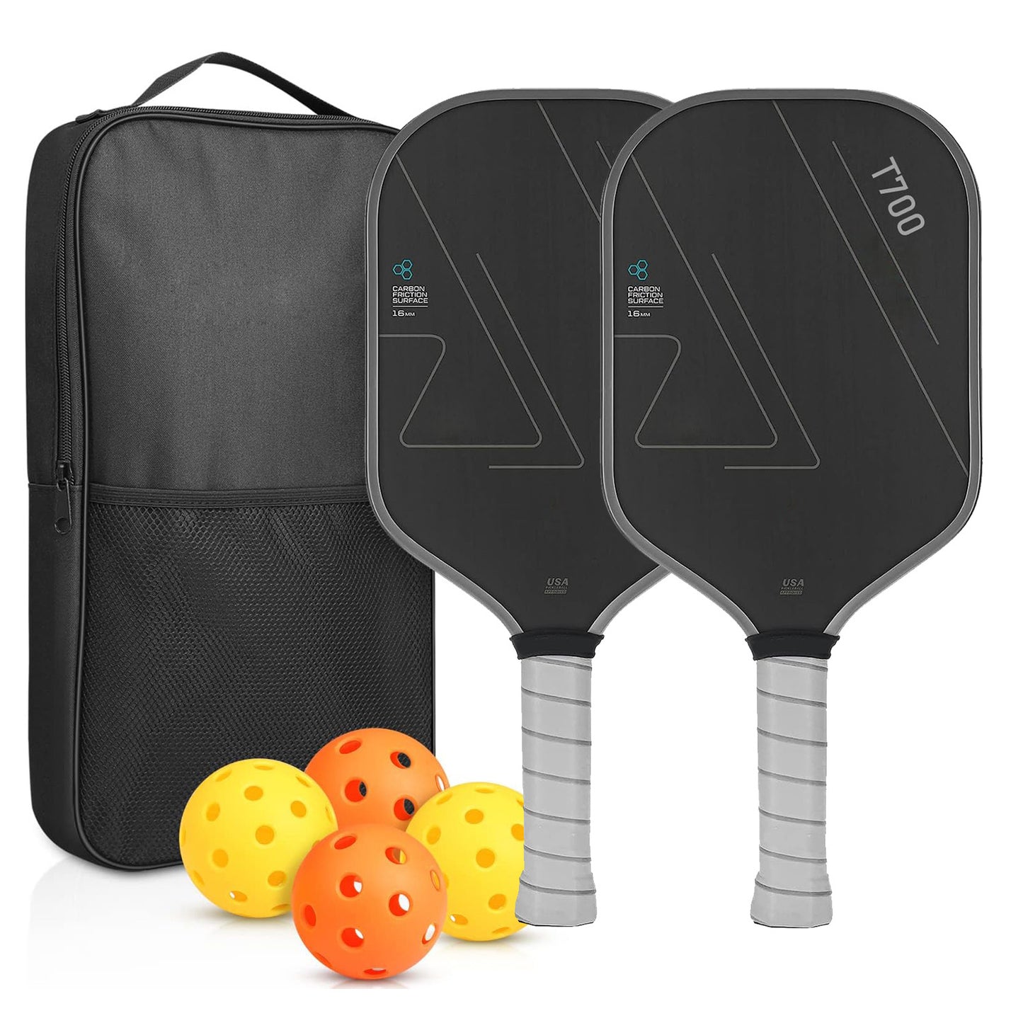 T700 Cloth Pattern Frosted Carbon Fiber Racket