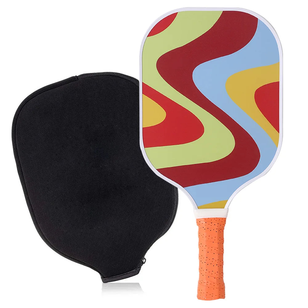 Pickleball Paddles Set-Graphite Glass Fiber Usapa Approved Lightweight Racquets Set Indoor and Outdoor Exercise For All Ages
