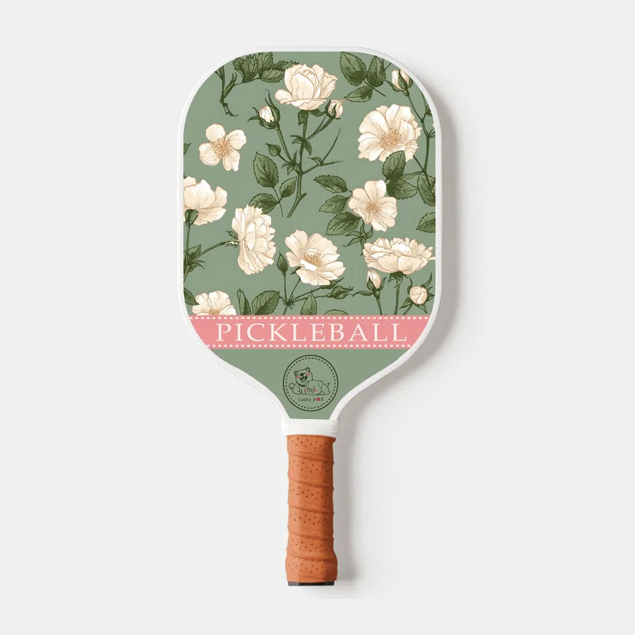 Thermoformed T700 Raw Carbon Fiber Pickleball Paddle Spin Textured Surface With Foam Edge Ergonomic Grip Pickleball Paddle Set