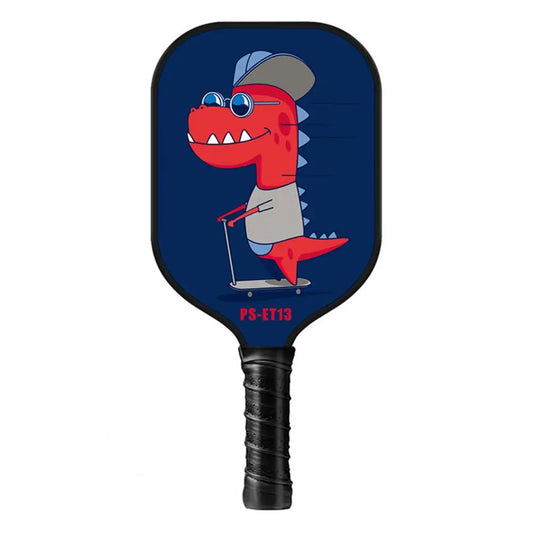 Orbia Kids Pickleball Paddle – Lightweight Glass Fiber Racket with Honeycomb Core | Fun Cartoon Design for Young Players