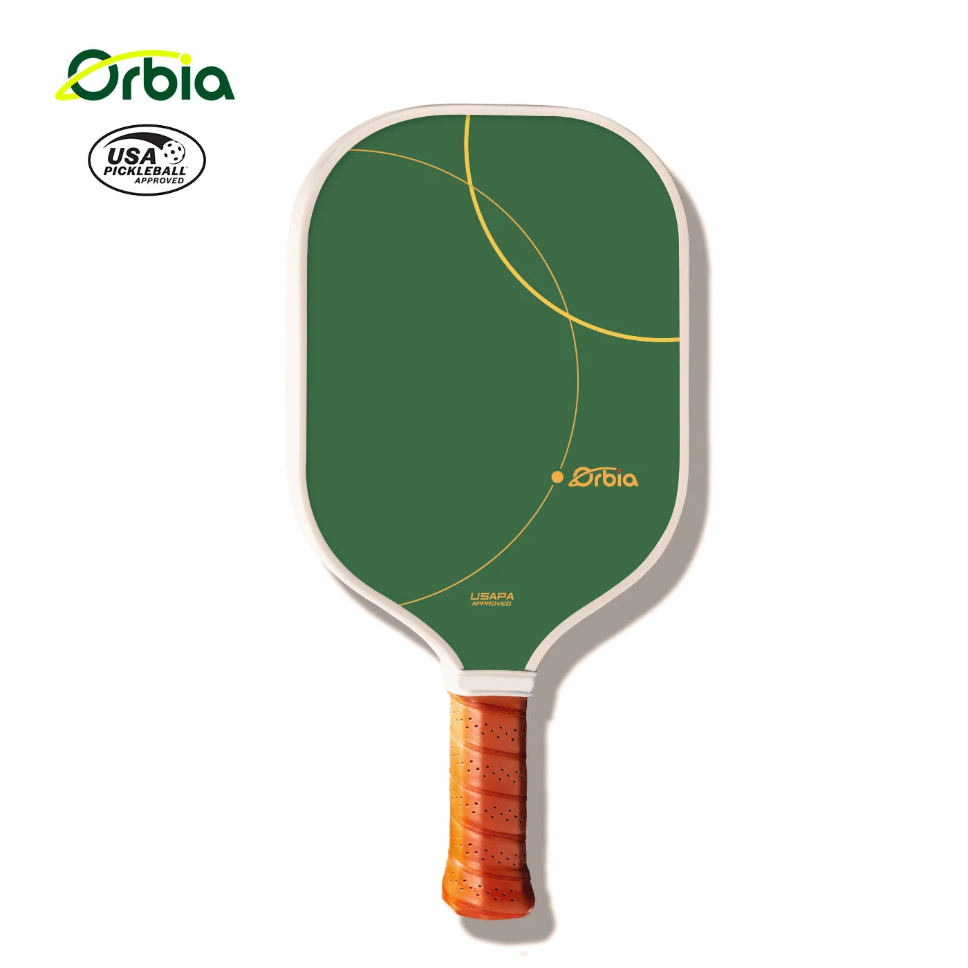 Orbia Pickleball Paddle With Honeycomb Core Glass Fiber Pickleball Racket  Surface USAPA Pickleball Paddle Orbia Pickleball Paddle – Durable Glass Fiber Surface & PP Honeycomb Core | USAPA Certified