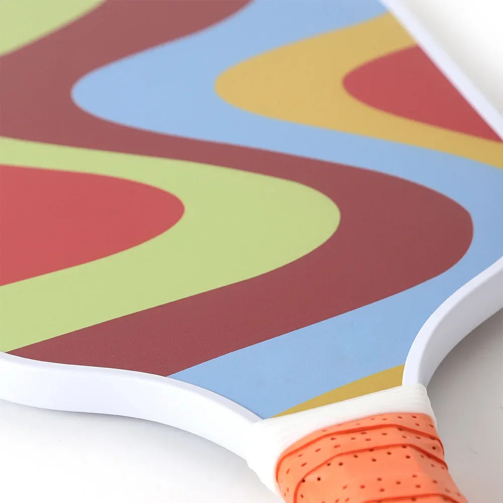 Pickleball Paddles Set-Graphite Glass Fiber Usapa Approved Lightweight Racquets Set Indoor and Outdoor Exercise For All Ages