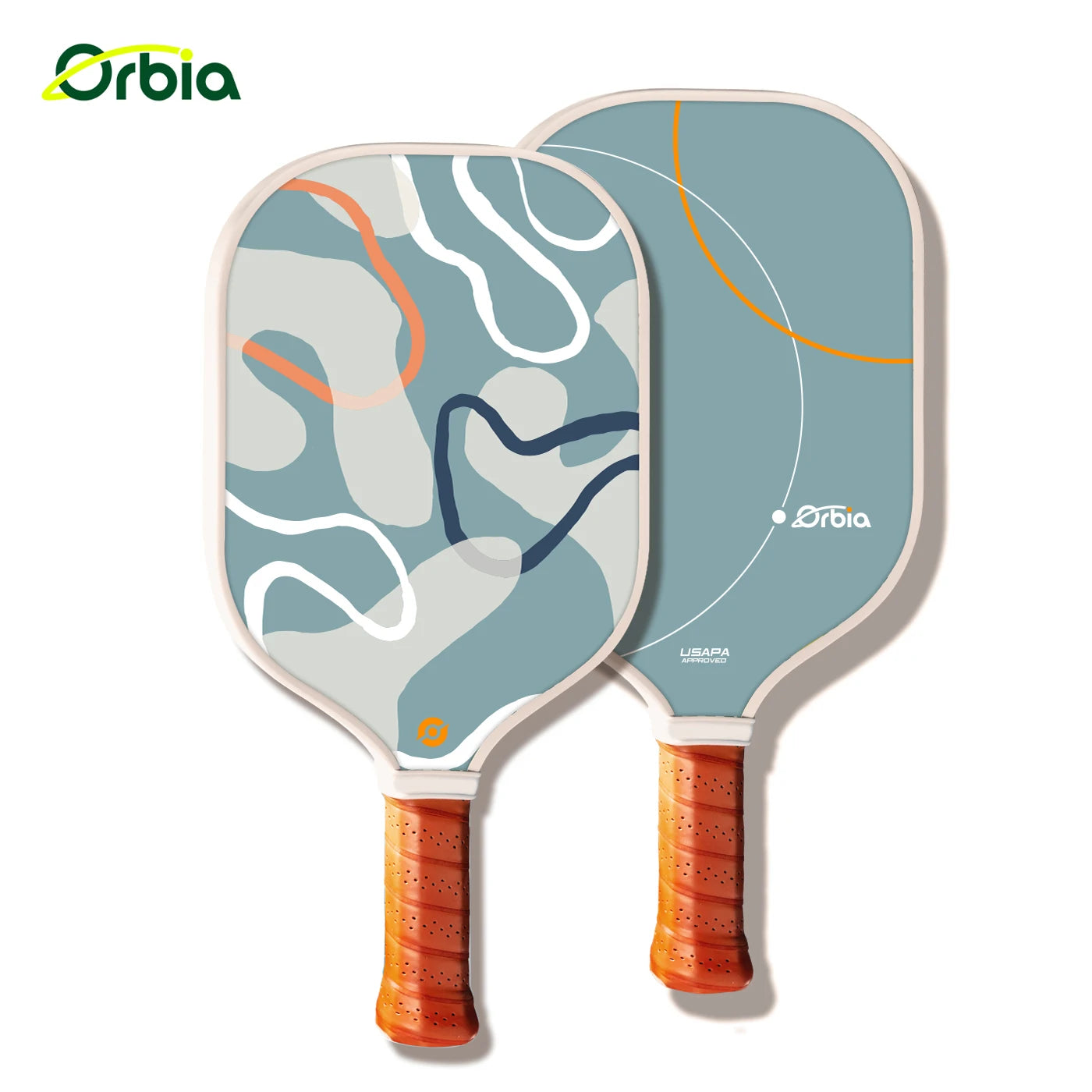 Orbia Pickleball Set – Durable Glass Fiber Paddles with PP Honeycomb Core | Complete Outdoor Play Kit