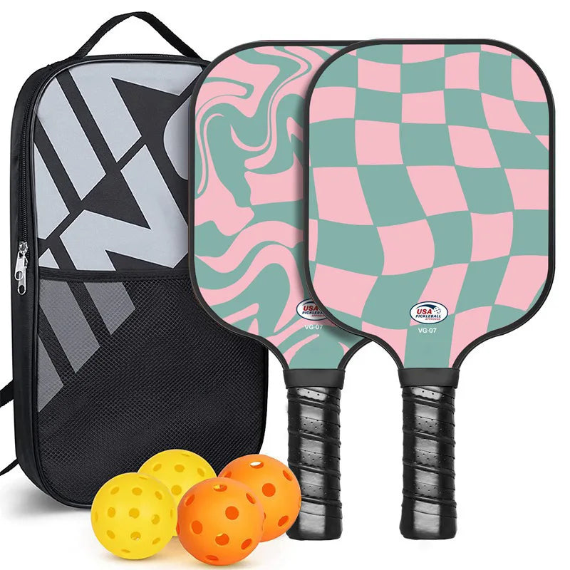 11MM Pickleball Paddle Carbon Fiber Pickleballs for Spin and Control Foam Injected Edges Thermoformed Pickleball EVA Face