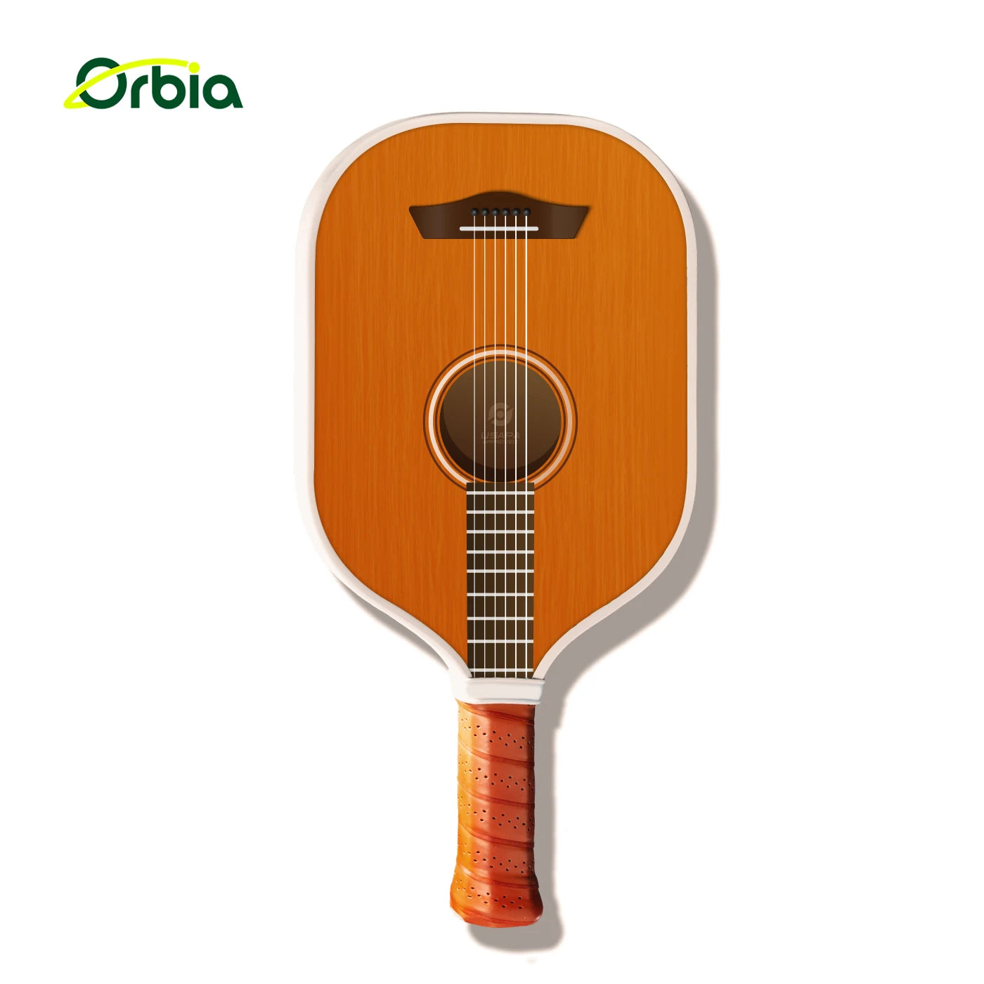 Orbia Glass Fiber Pickleball Paddle – Durable Fiberglass Surface & Large Sweet Spot | Beginner-Friendly Racket for Precision Play