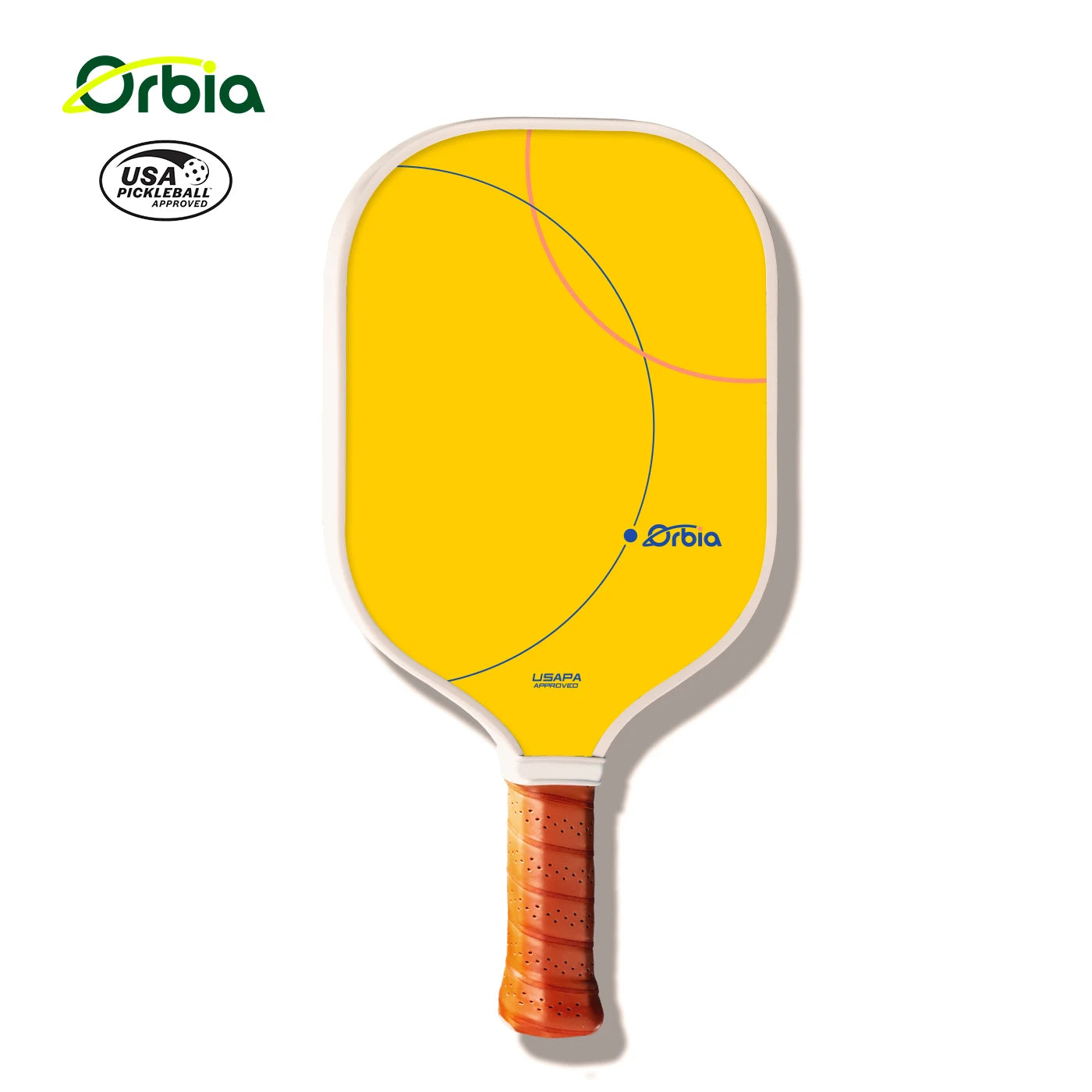 Orbia Pro 39.8CM Pickleball Paddle – Carbon Fiber Surface, Speed & Spin Control | USAPA Certified