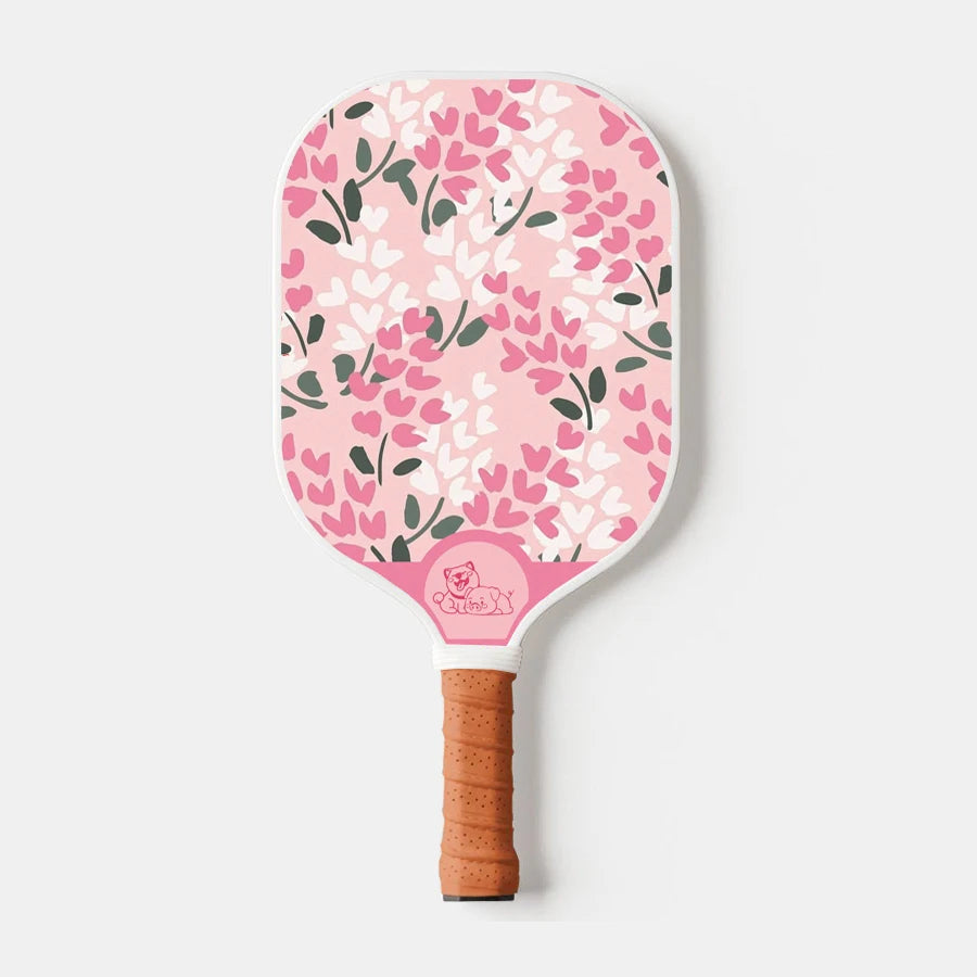 Thermoformed T700 Raw Carbon Fiber Pickleball Paddle Spin Textured Surface With Foam Edge Ergonomic Grip Pickleball Paddle Set