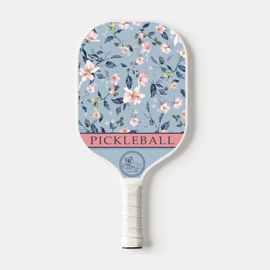 Thermoformed T700 Raw Carbon Fiber Pickleball Paddle Spin Textured Surface With Foam Edge Ergonomic Grip Pickleball Paddle Set