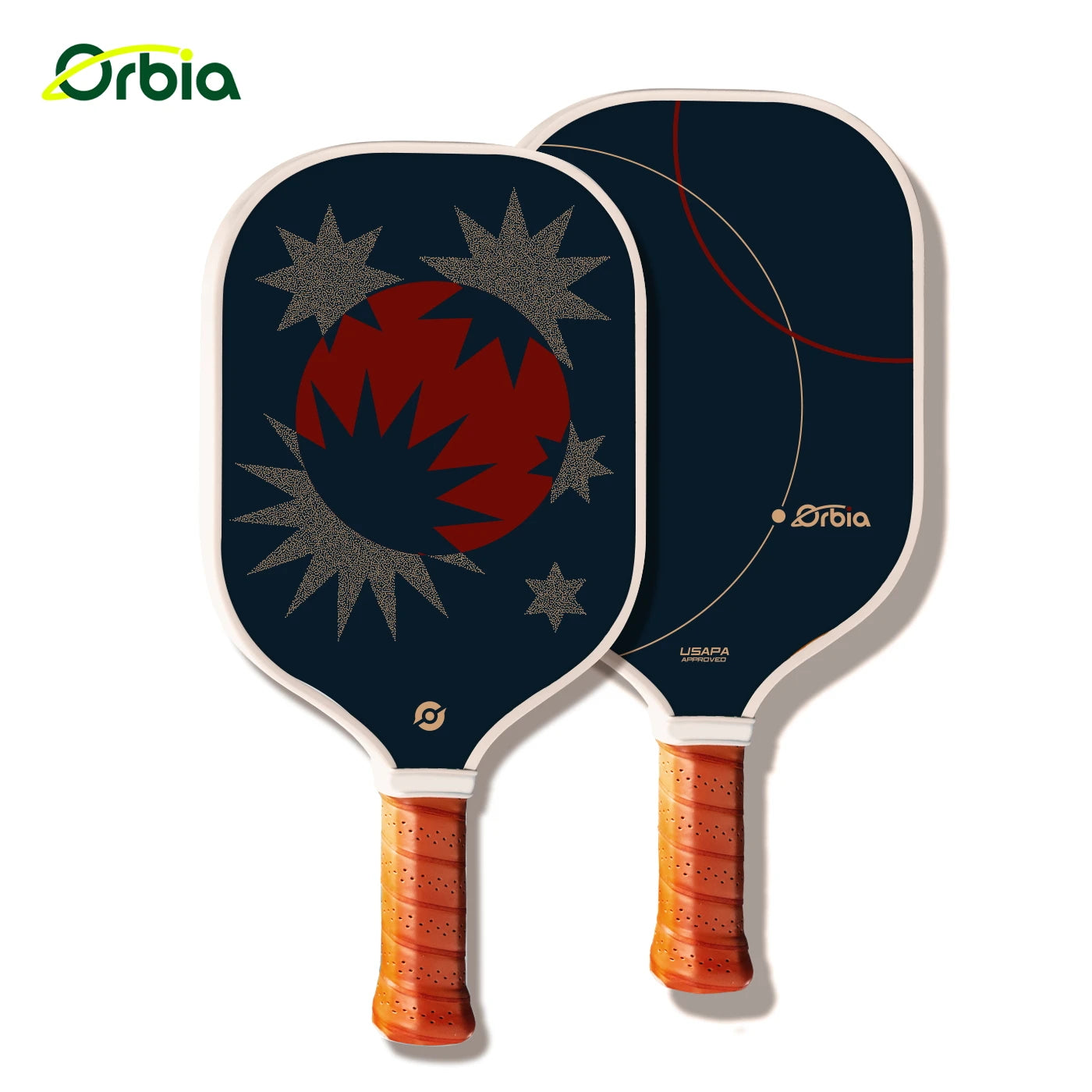 Orbia Pickleball Set – Durable Glass Fiber Paddles with PP Honeycomb Core | Complete Outdoor Play Kit