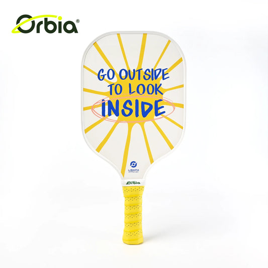 Orbia Pro 39.8CM Pickleball Paddle – Carbon Fiber Surface, Speed & Spin Control | USAPA Certified