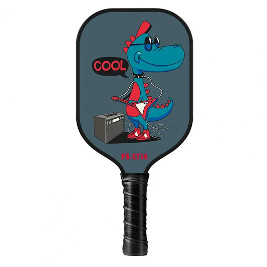 Orbia Kids Pickleball Paddle – Lightweight Glass Fiber Racket with Honeycomb Core | Fun Cartoon Design for Young Players