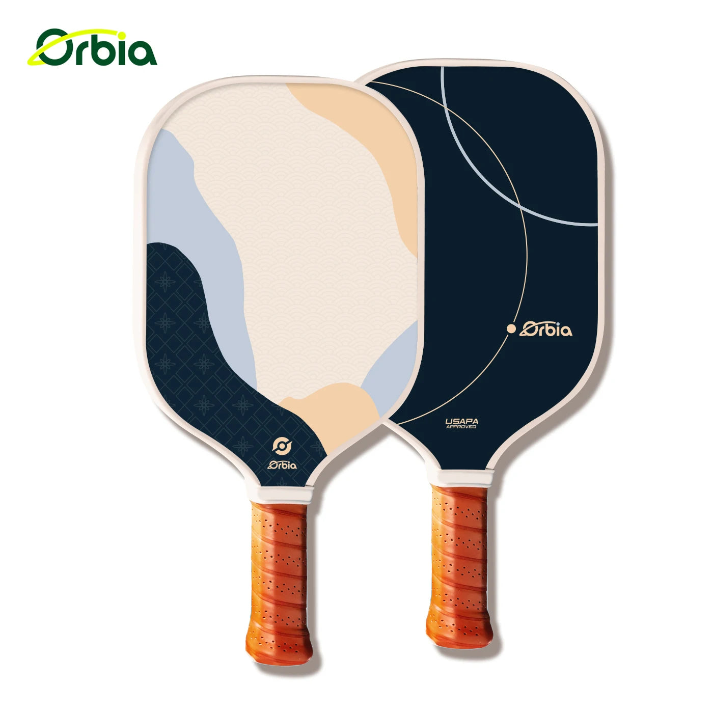 Orbia Pickleball Set – Durable Glass Fiber Paddles with PP Honeycomb Core | Complete Outdoor Play Kit