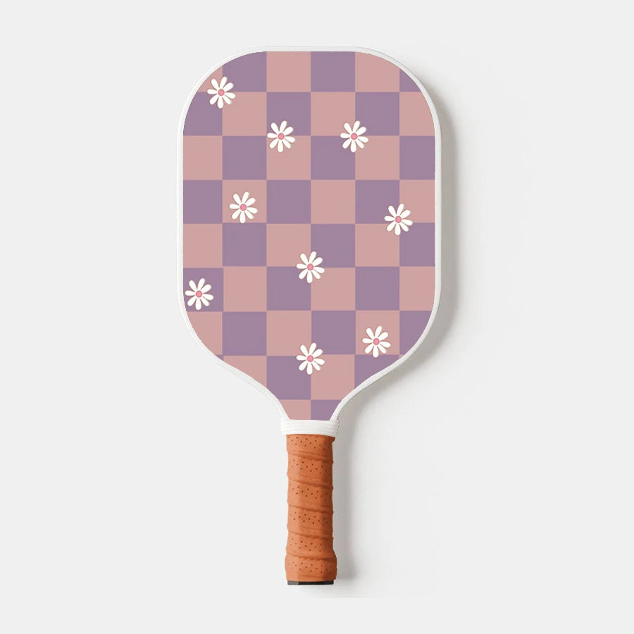 Thermoformed T700 Raw Carbon Fiber Pickleball Paddle Spin Textured Surface With Foam Edge Ergonomic Grip Pickleball Paddle Set