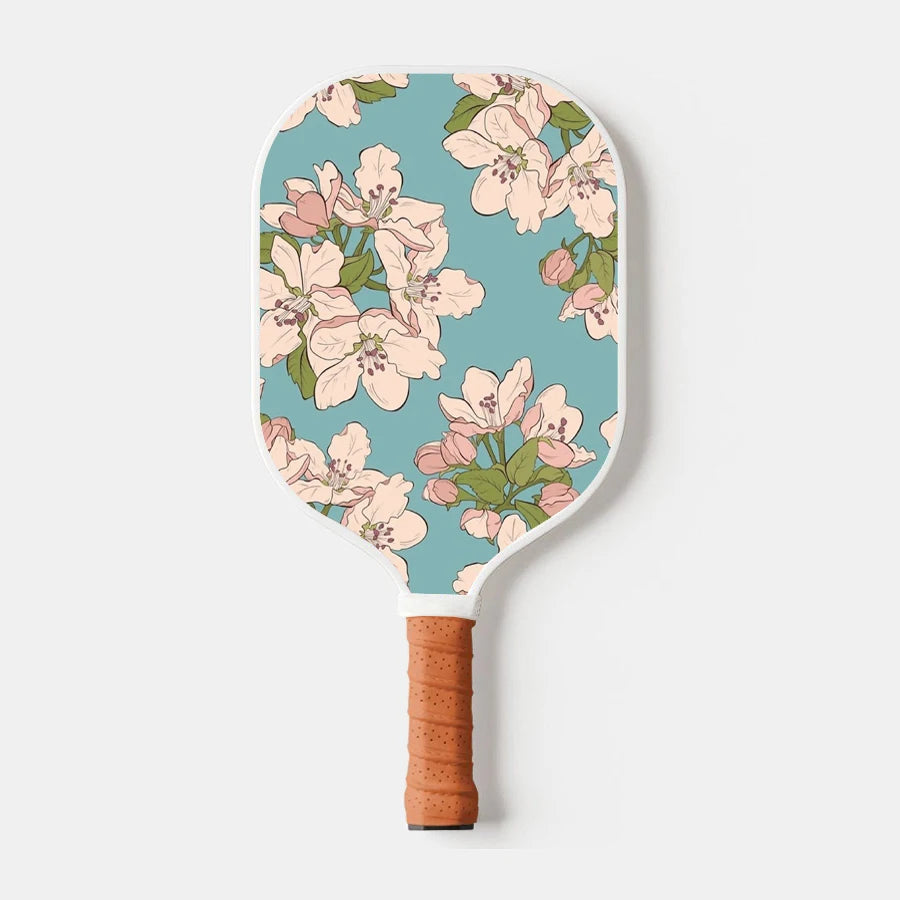 Thermoformed T700 Raw Carbon Fiber Pickleball Paddle Spin Textured Surface With Foam Edge Ergonomic Grip Pickleball Paddle Set