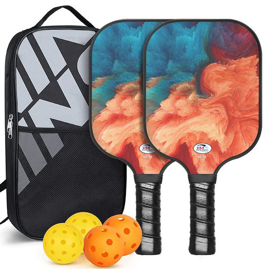 11MM Pickleball Paddle Carbon Fiber Pickleballs for Spin and Control Foam Injected Edges Thermoformed Pickleball EVA Face