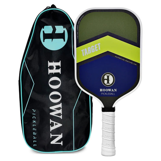 T700 Carbon Fiber Pickleball Paddle Lightweight Elongated Shape Pickle Ball Racket with 16MM Polymer Hexa-Core