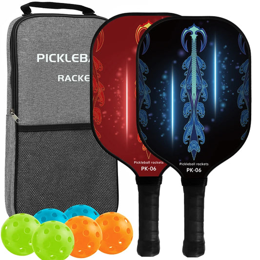 MAOYYE Pickleball Paddle  glass fibre 13MM Enhanced Sweet Spot&Control&Power Anti-slip Grip USAPA Compliant