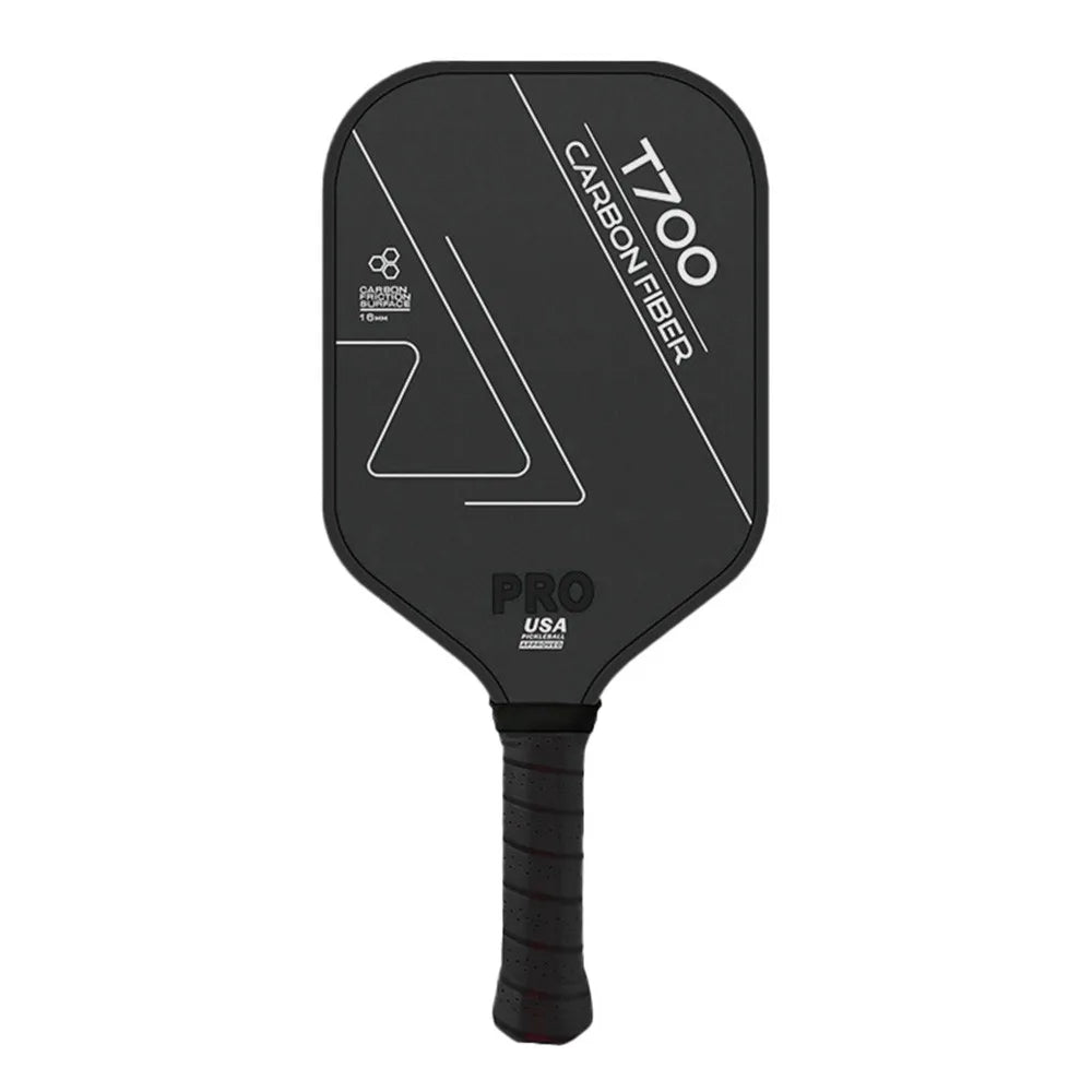 1pc T700 Pickleball Paddles Frosted Surface Carbon Fiber Pickleball Rackets Comfortable USAPA Approved Pickle Ball Paddle