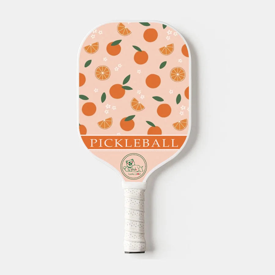 Thermoformed T700 Raw Carbon Fiber Pickleball Paddle Spin Textured Surface With Foam Edge Ergonomic Grip Pickleball Paddle Set